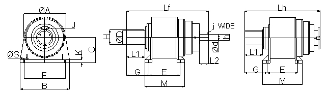 INPUT SHAFT- &nbsp;SOLID AND HOLLOW, MODEL B 1002 TO B 1504 Planetary Gearbox