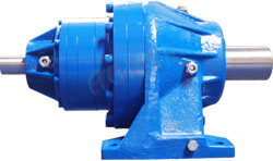 Foot Mounted Planetary Gearbox, Input Solid Shaft