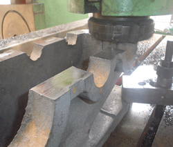 Plano Milling of Pump Jack Helical Gearboxes