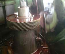Profile grinding of Gear for Bevel Helical Gearbox